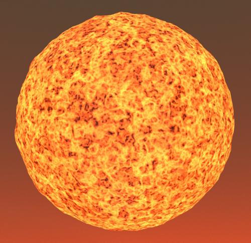 Cycles Lava/Magma material preview image